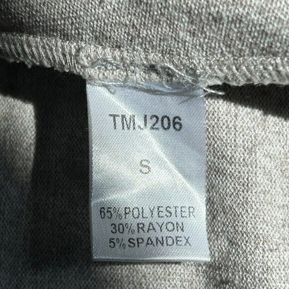 THml Womens Vest Cardigan Small Draped Long Open Front Modern Oversized 16984 - Picture 5 of 10